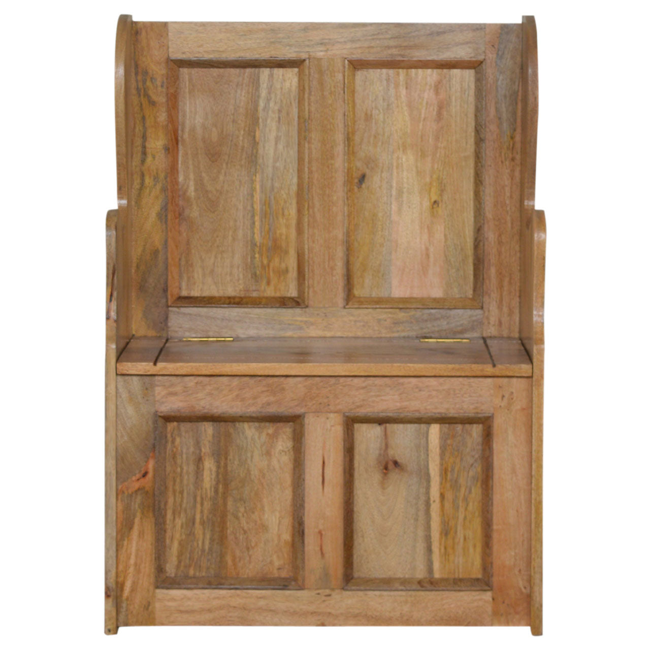 Solid Wood Granary Royale Monk Storage Bench