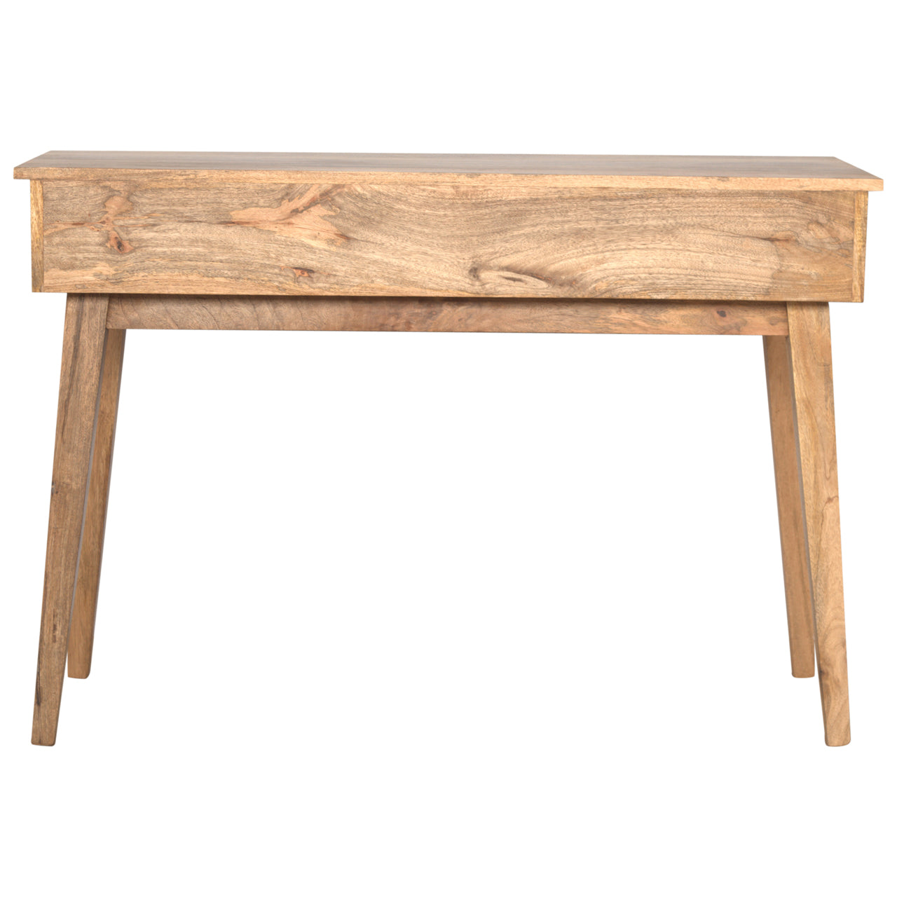 Solid Wood Solid Wood Writing Desk with 2 Drawers