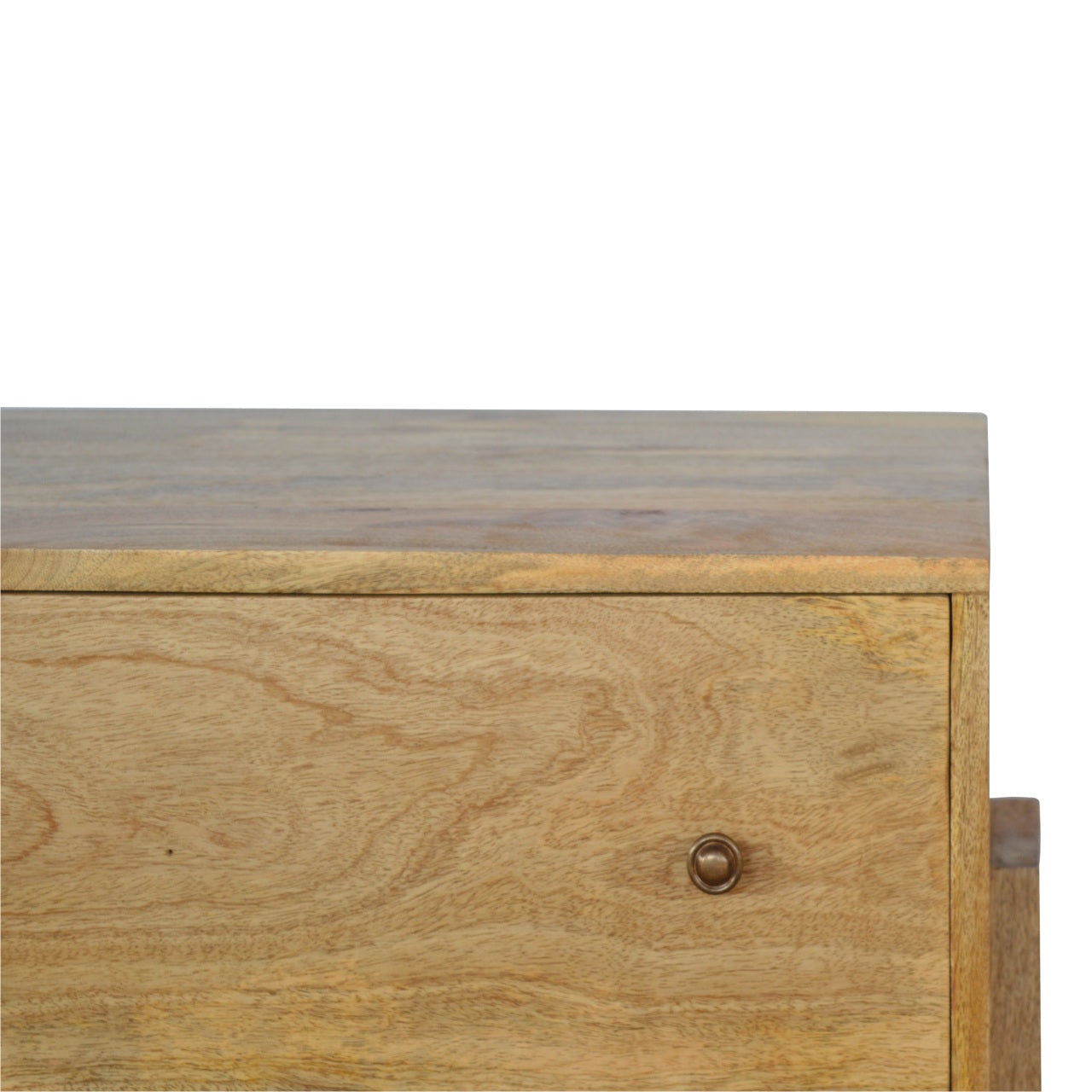 Solid Wood 3 Drawer Trestle Chest