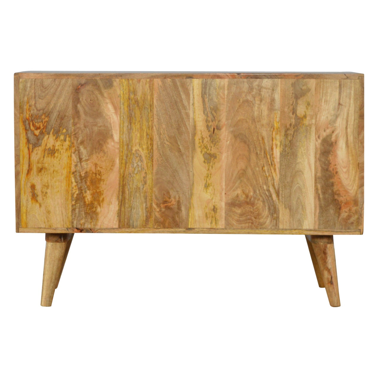 Solid Wood Pineapple Carved Sideboard