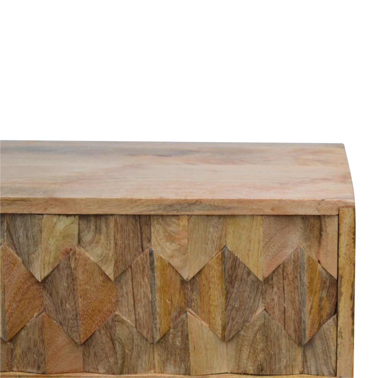 pineapple carved tv stand with sliding door