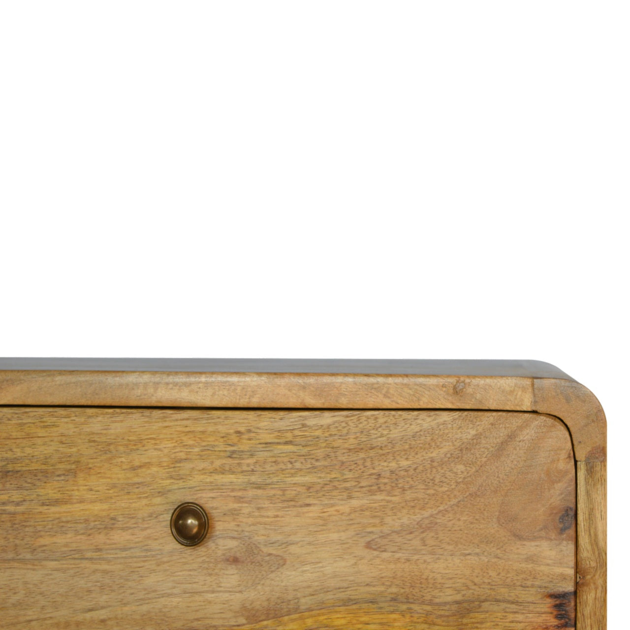 Solid Wood Light Oak Wall Mounted Bedside