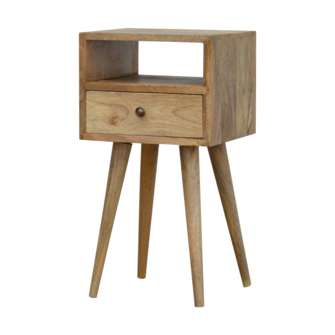 Solid Wood Small Oak ish Bedside