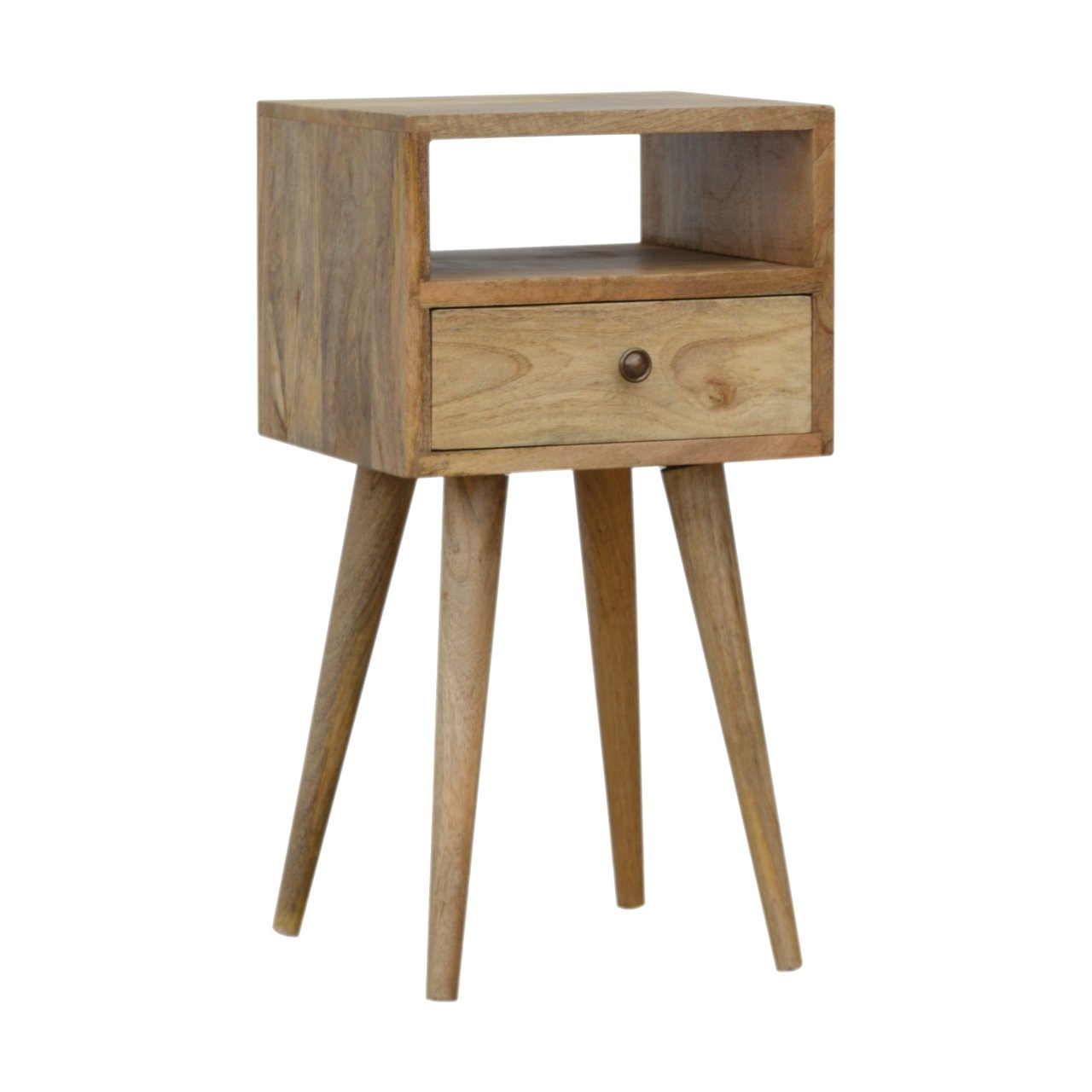 Solid Wood Small Oak ish Bedside