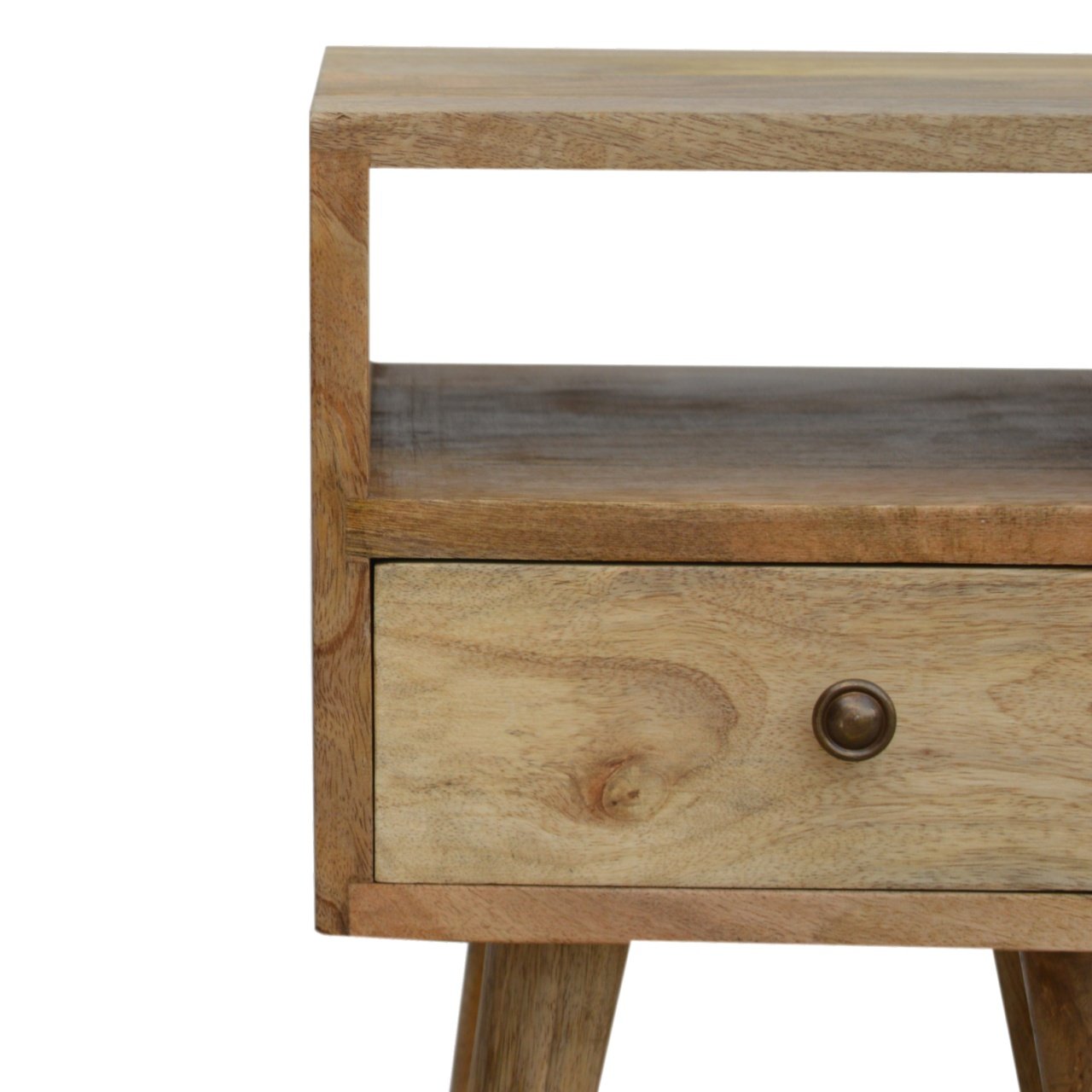 Solid Wood Small Oak ish Bedside