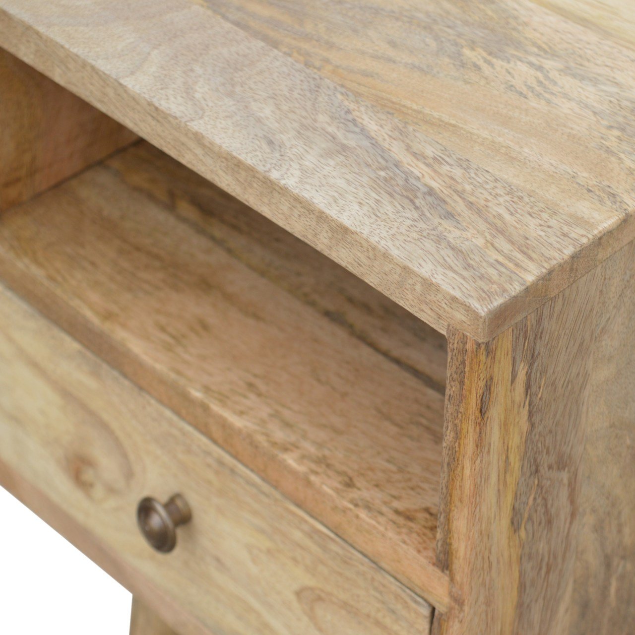 Solid Wood Small Oak ish Bedside