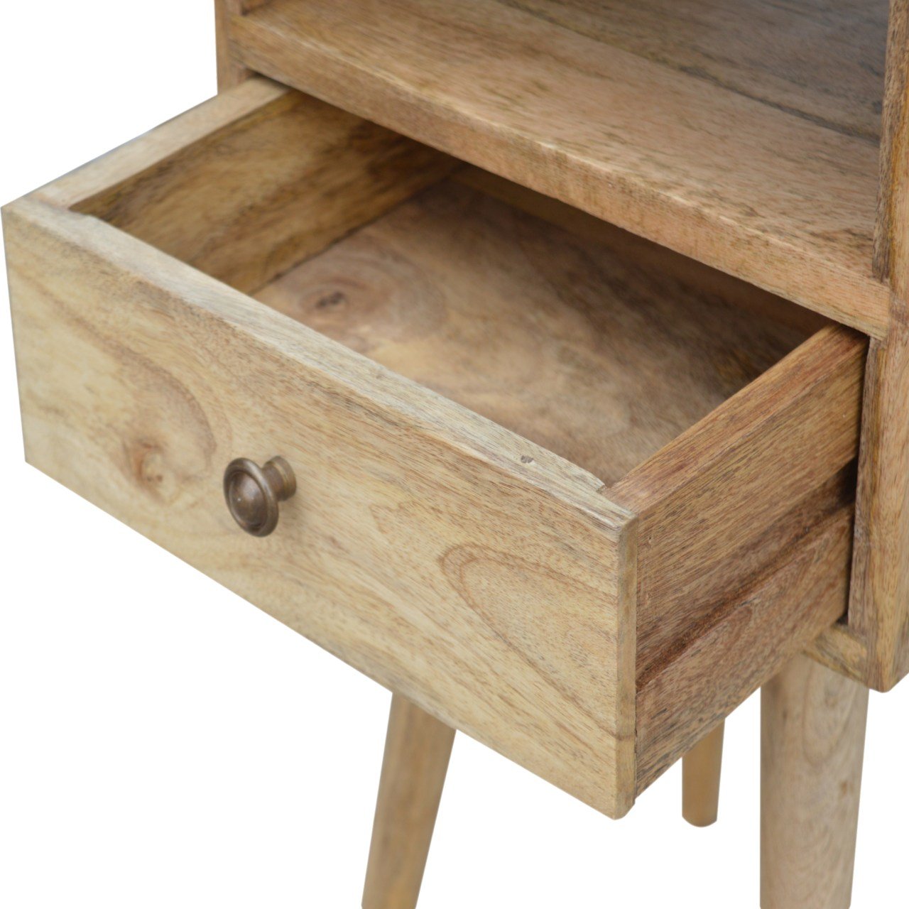 Solid Wood Small Oak ish Bedside