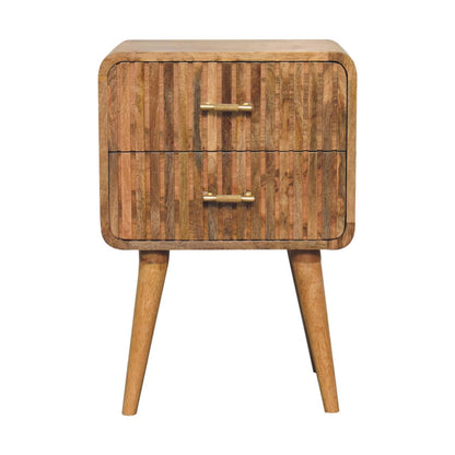T-Bar Ridged Bedside