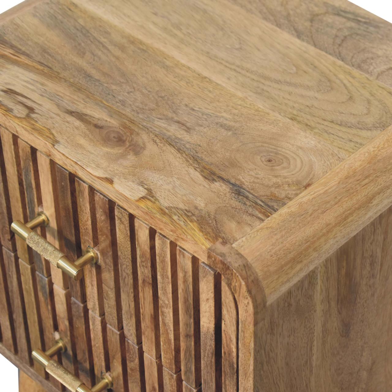 T-Bar Ridged Bedside