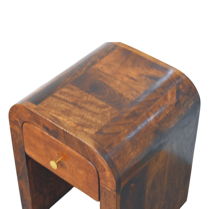 Mini Darcy Chestnut Bedside Table