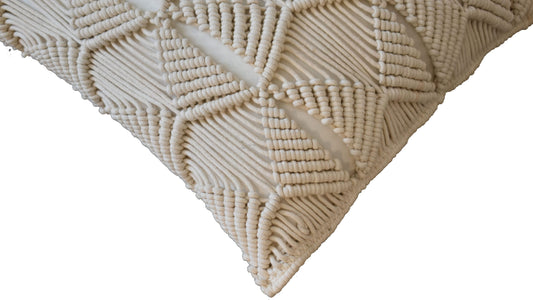 esmi cushion set of 2 natural white