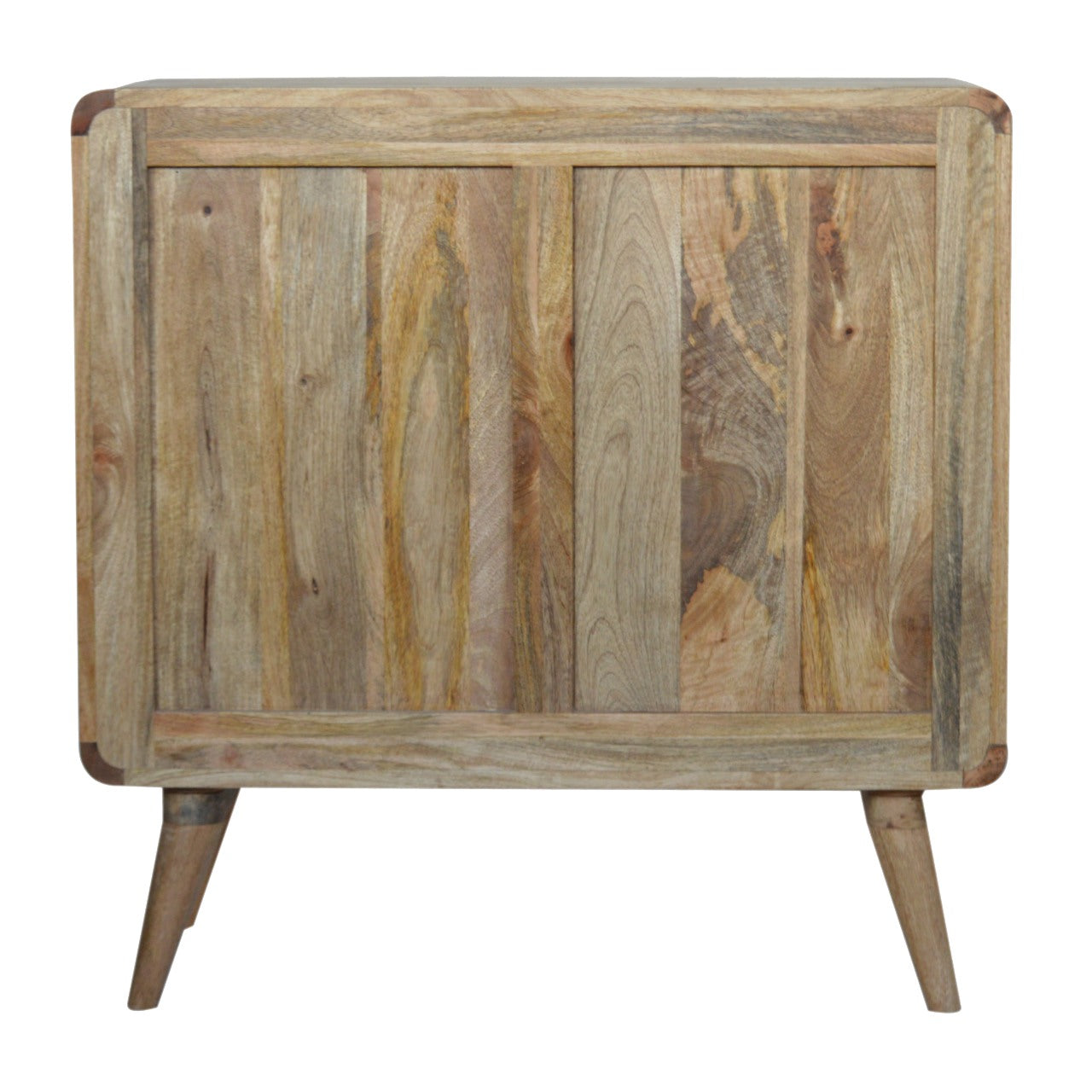 Solid Wood Woven Cabinet