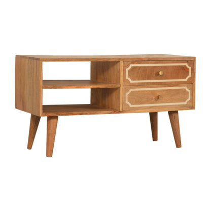 Solid Wood Nepal TV Stand