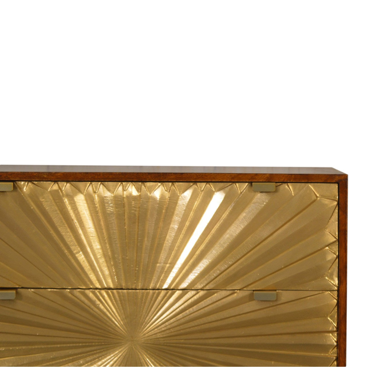 Solid Wood Manila Gold Chest