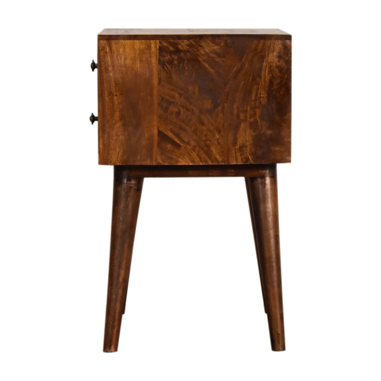 Solid Wood Chestnut Modern Solid Wood Bedside