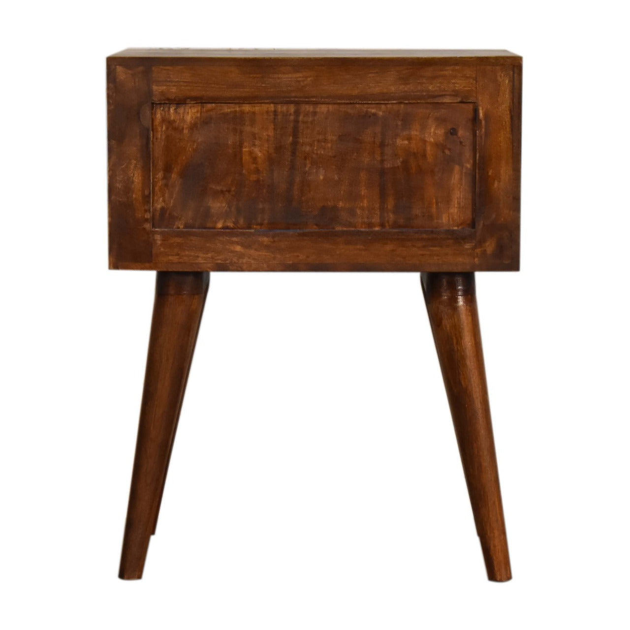 Solid Wood Chestnut Modern Solid Wood Bedside