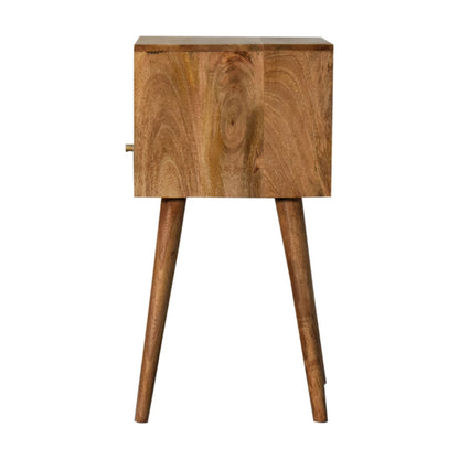 Solid Wood Blush Hand Painted Small Bedside