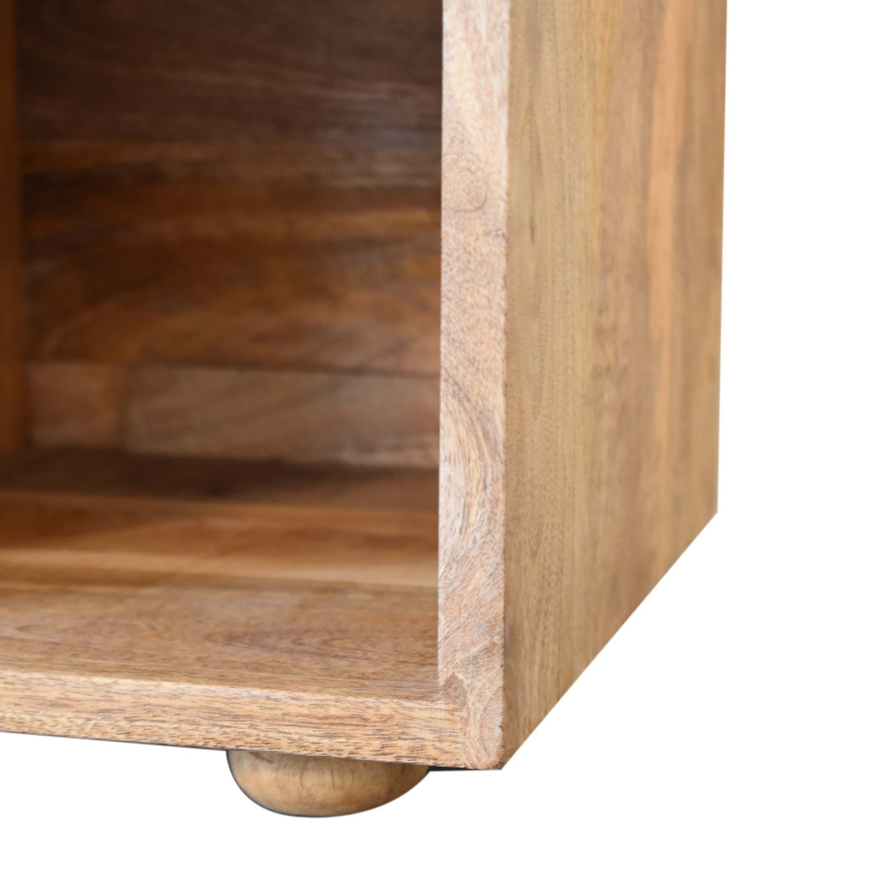 mini black shoe storage footstool