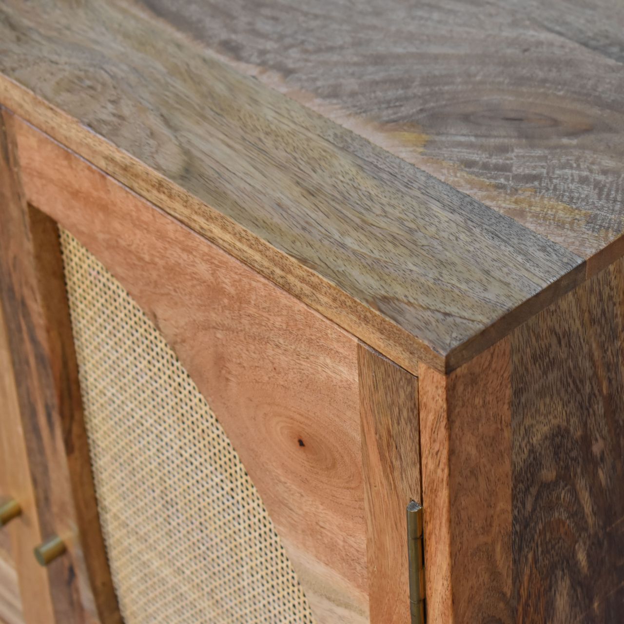 woven leaf cabinet