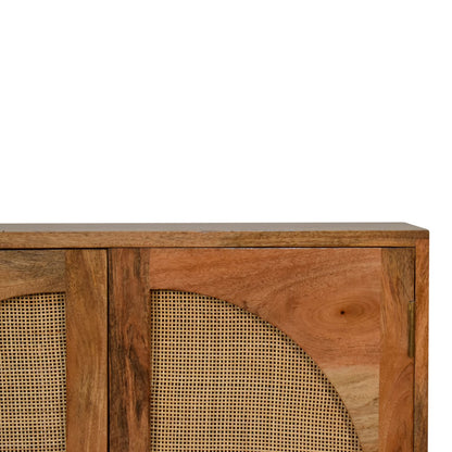 woven leaf cabinet