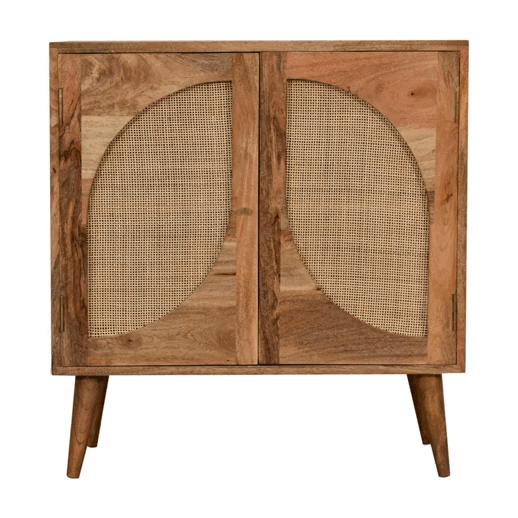 woven leaf cabinet