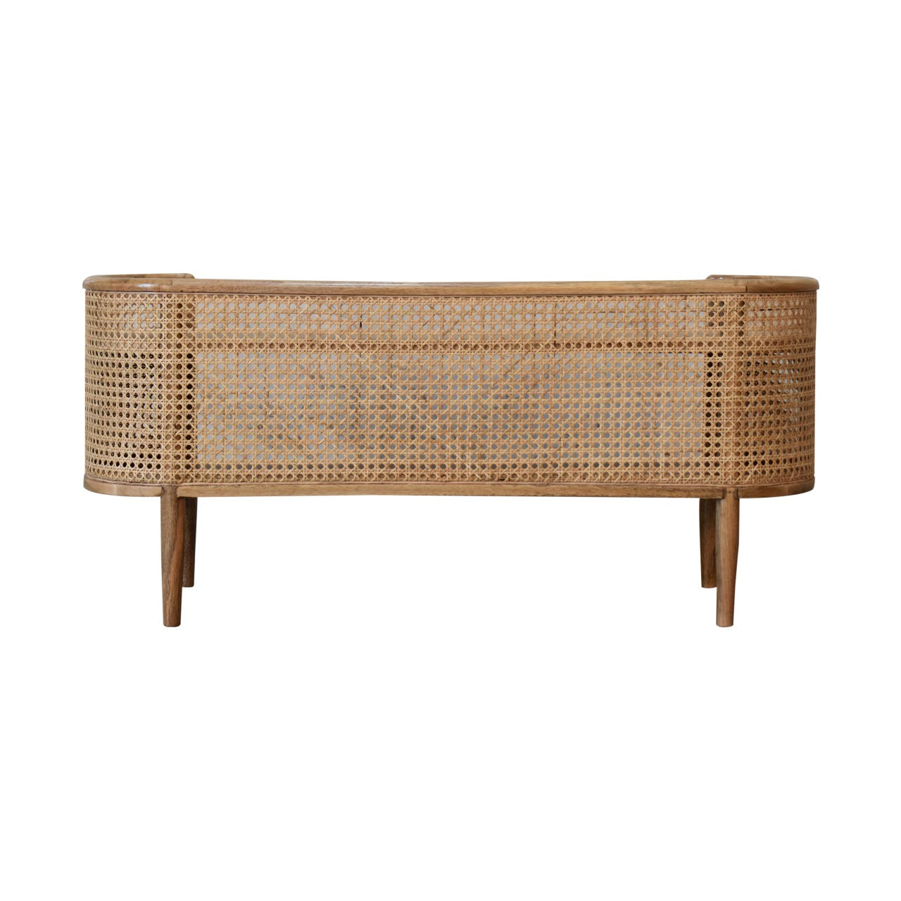 larissa curved shelving unit