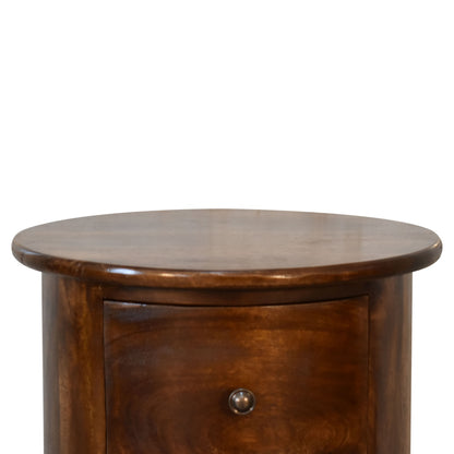 chestnut 3 drawer chestnut drum chest