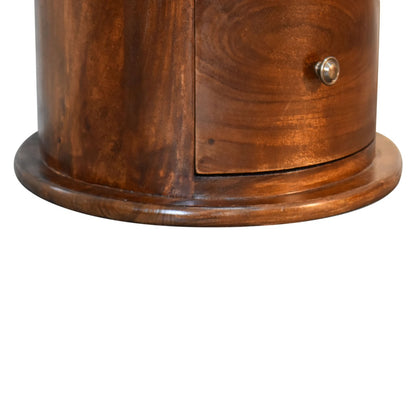 chestnut 3 drawer chestnut drum chest