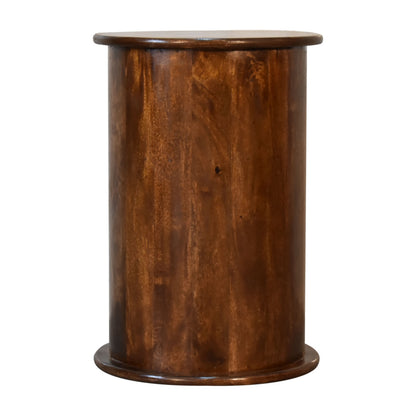 chestnut 3 drawer chestnut drum chest