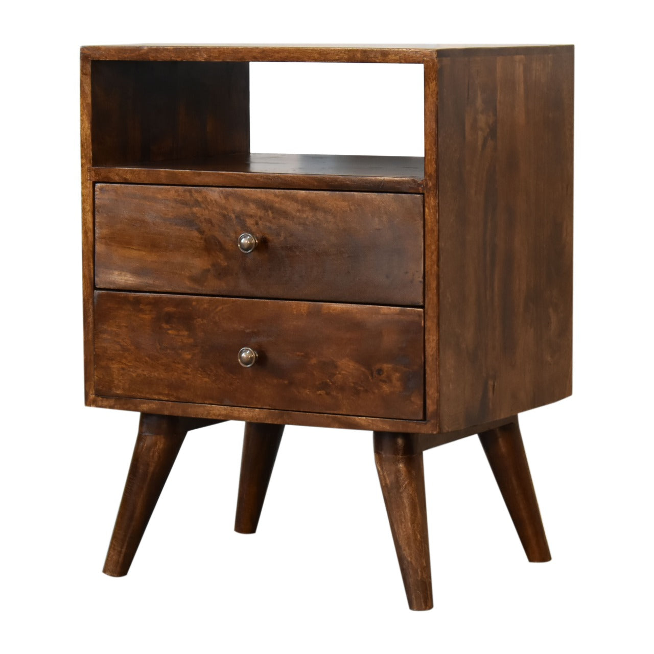 classic chestnut bedside