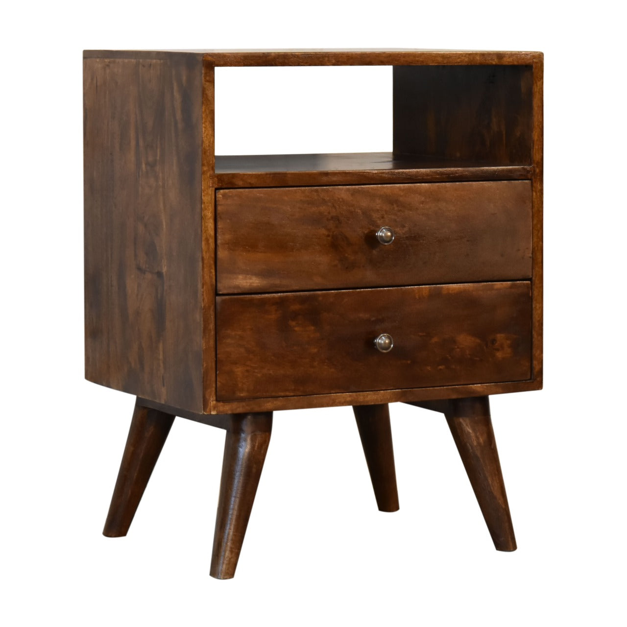 classic chestnut bedside