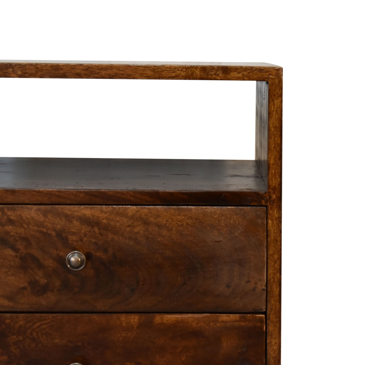 classic chestnut bedside
