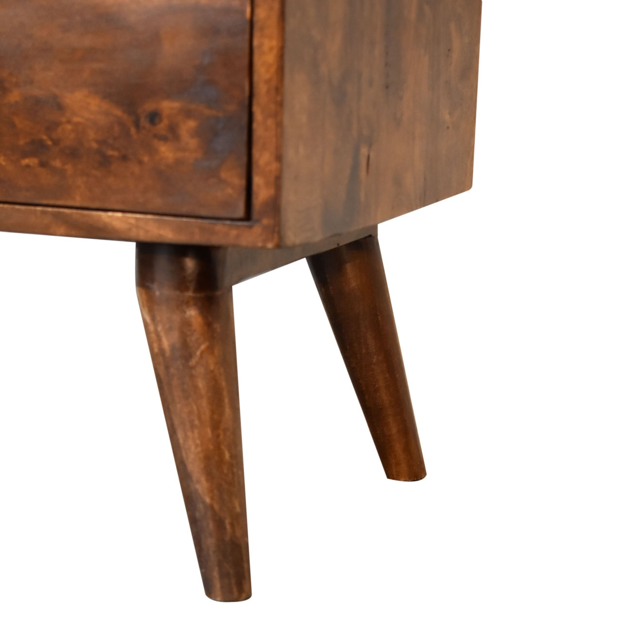 classic chestnut bedside