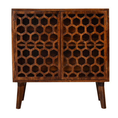 chestnut comb cabinet