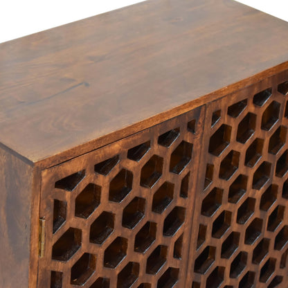 chestnut comb cabinet