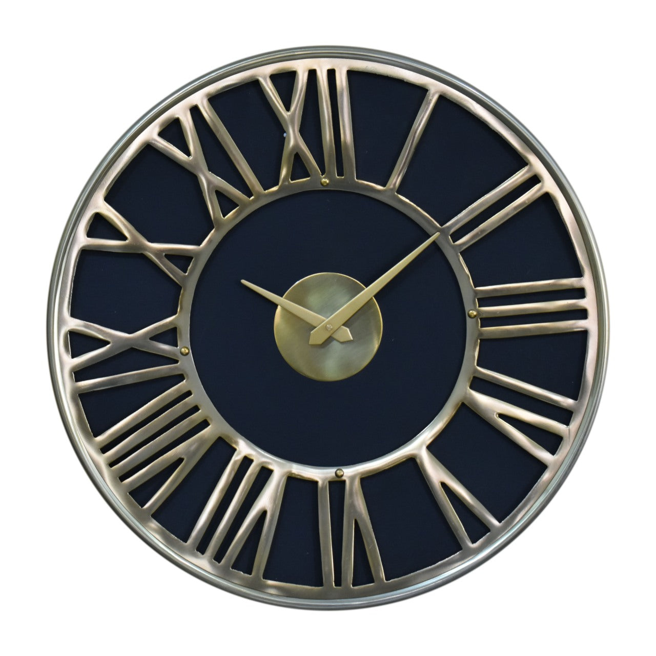 black and gold clock