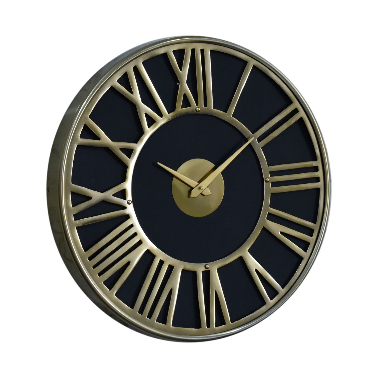 black and gold clock