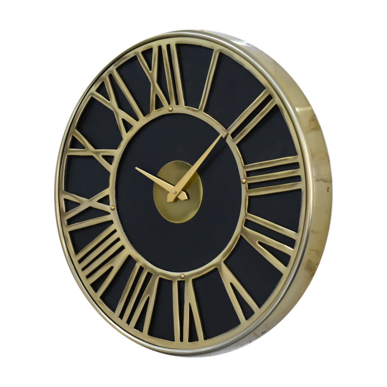 black and gold clock