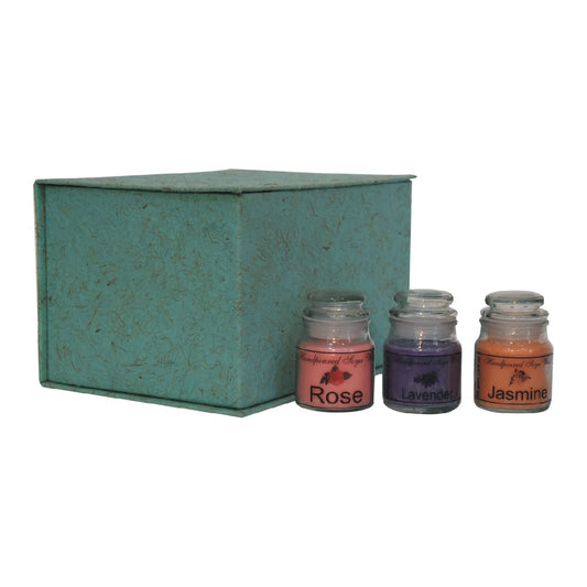 yankee candle set of 3 rose lavender jasmine