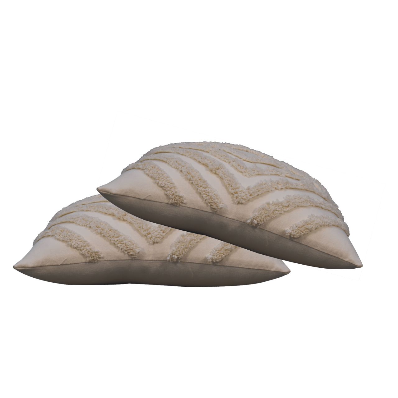 tacy cream cushion set of 2