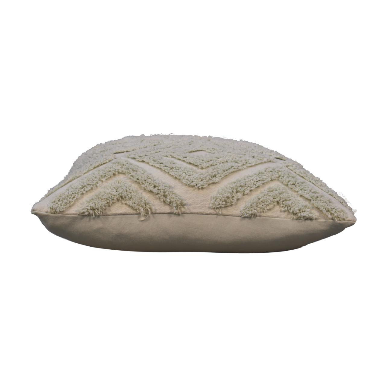 sea green mini diamond tassle cushion set of 2