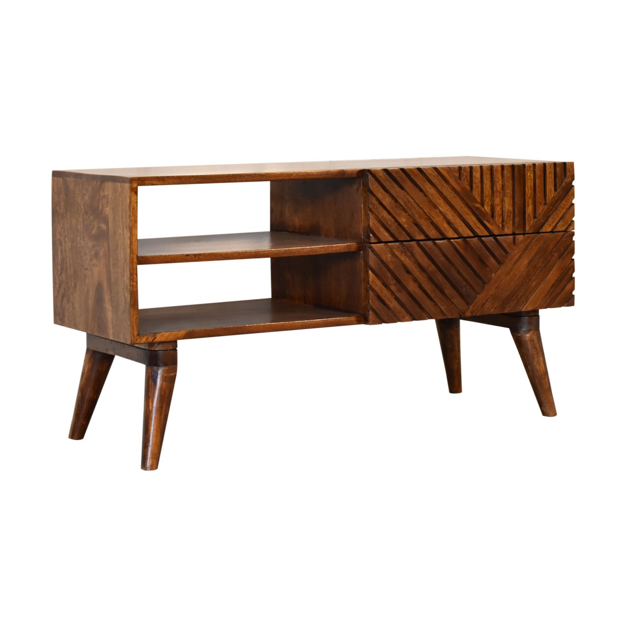 chestnut lille tv stand
