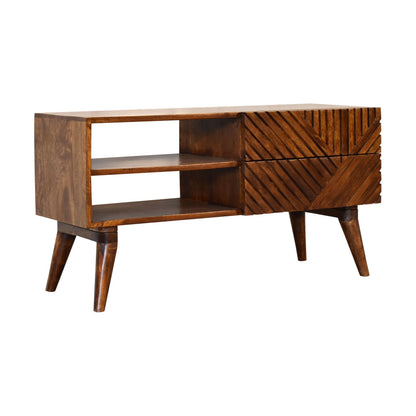 chestnut lille tv stand