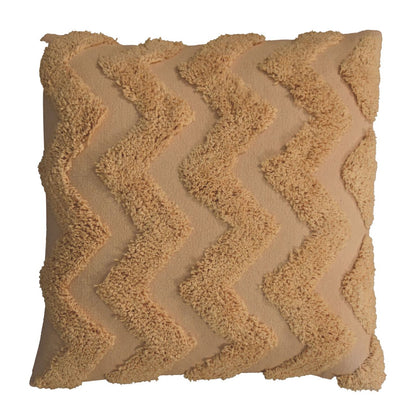 mustard zig zag cushion set of 2