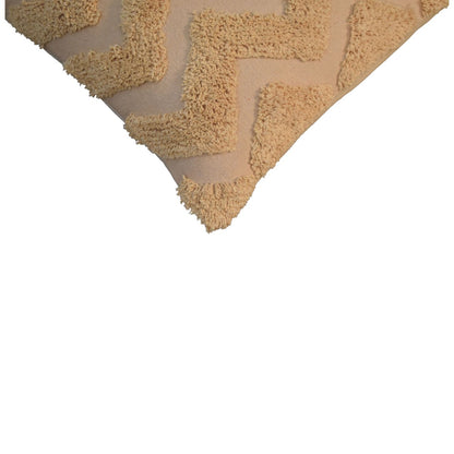 mustard zig zag cushion set of 2
