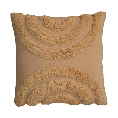 arched mustard cushion set of 2