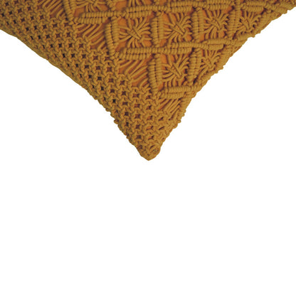 lira cushion set of 2 mustard