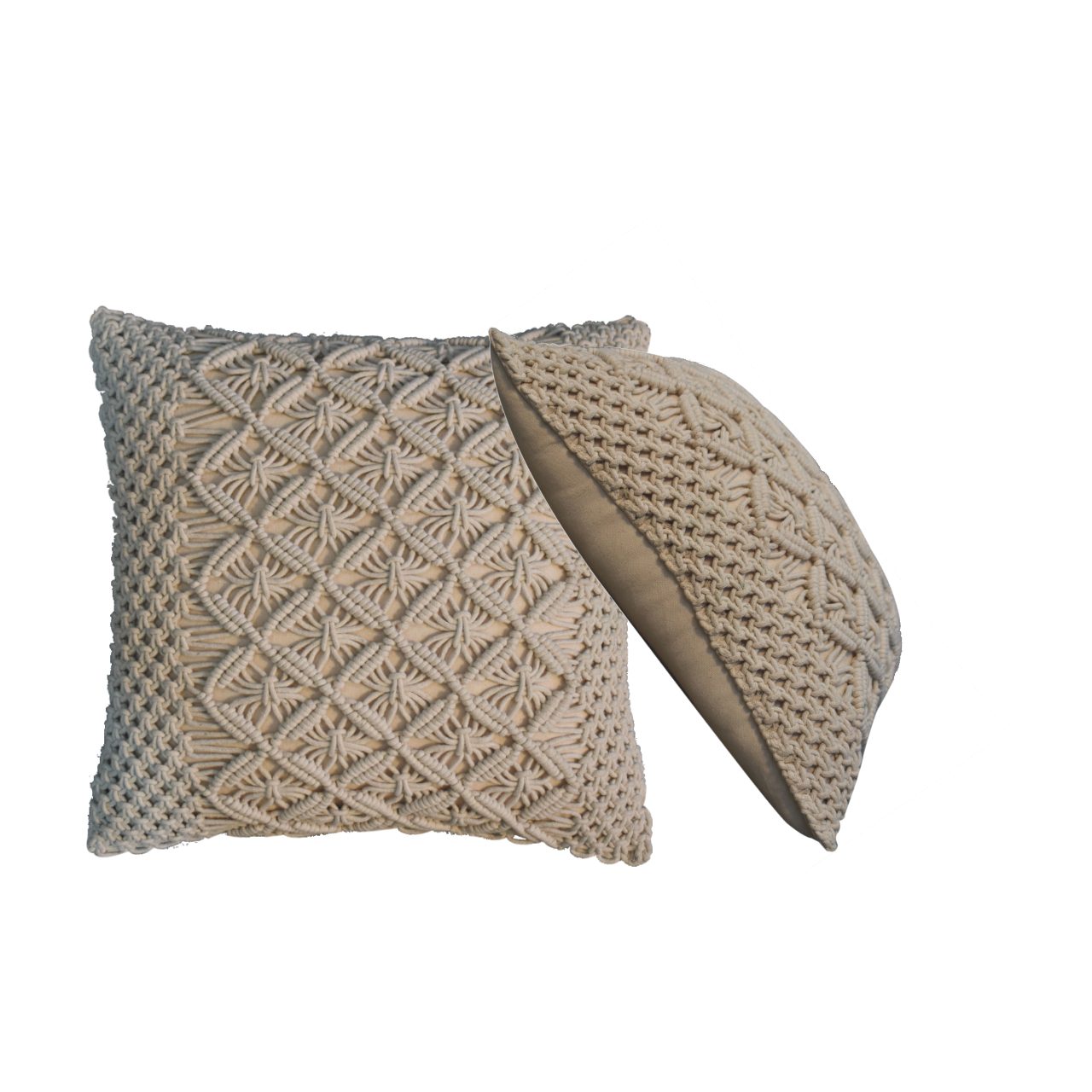 lira cushion set of 2 cream