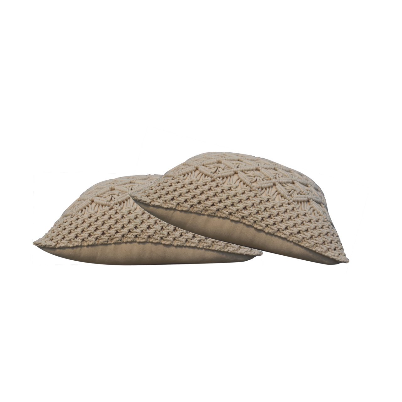 lira cushion set of 2 cream
