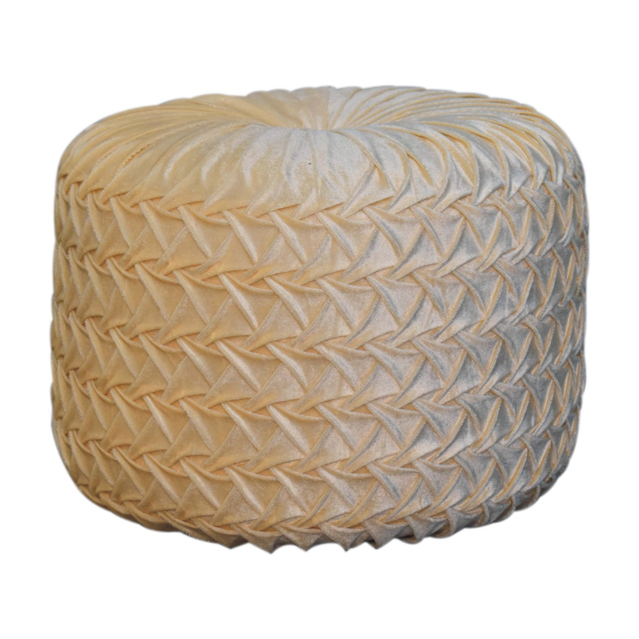 white hart pouffe